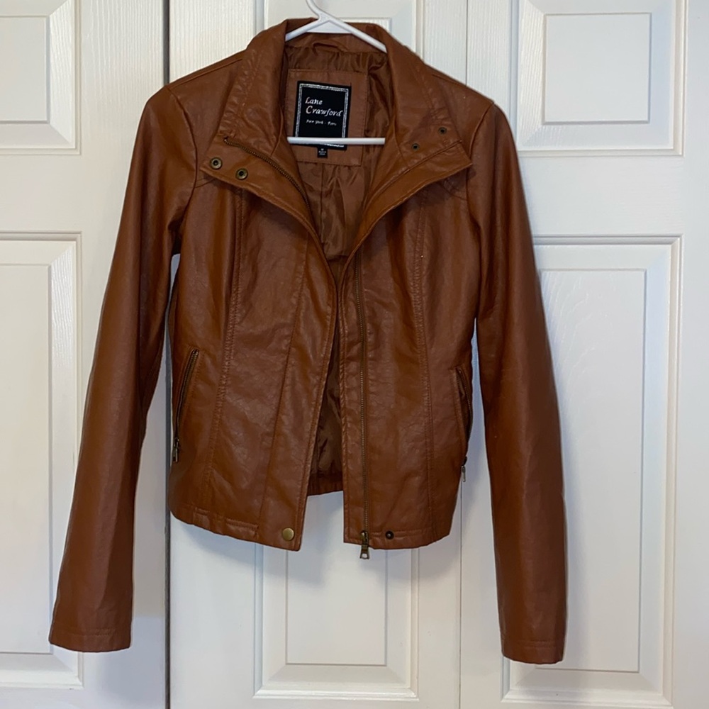 Lane Crawford Pleather Jacket